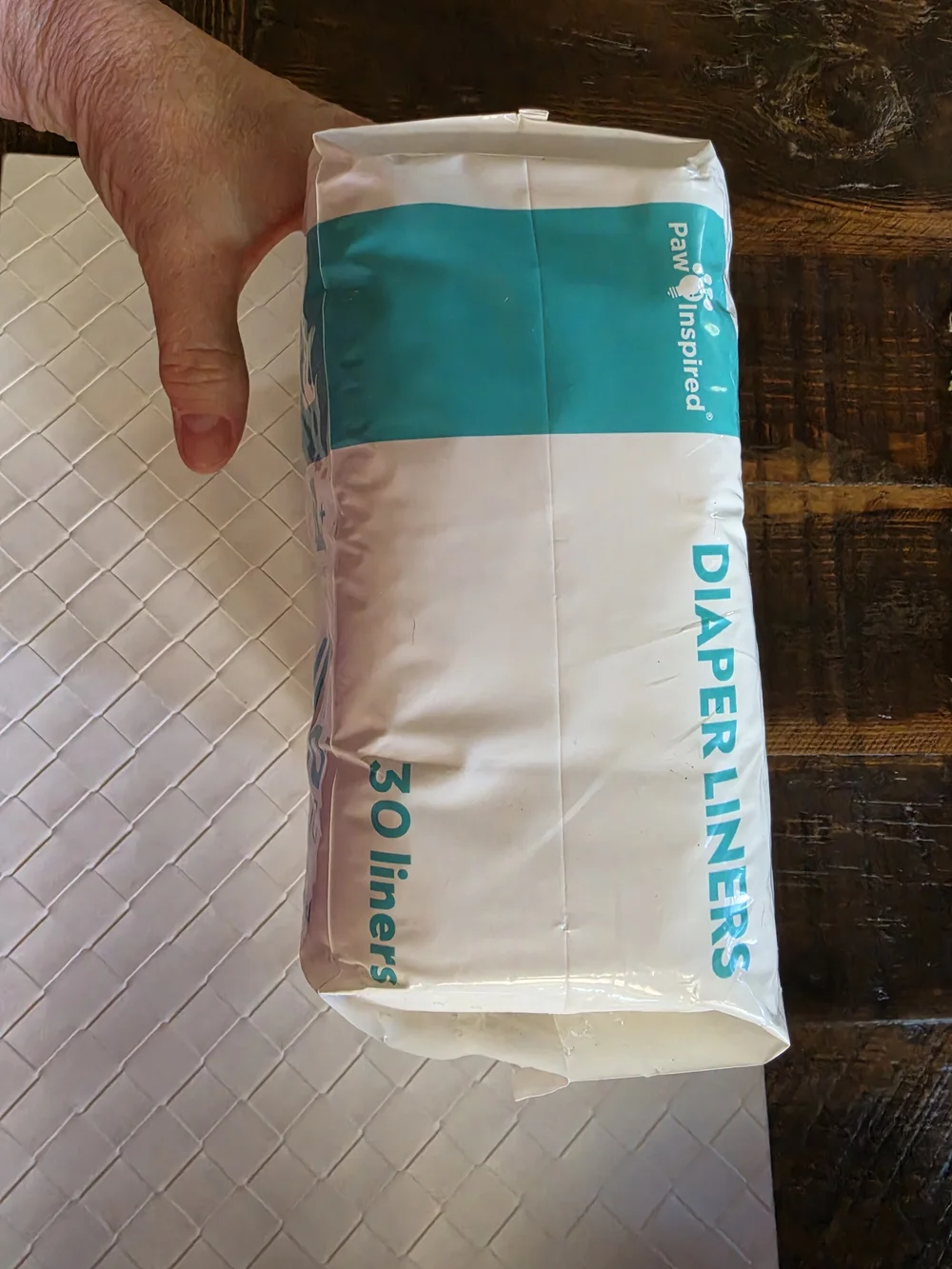 Paw Inspired Disposable Diaper Liners 30 Count NWT